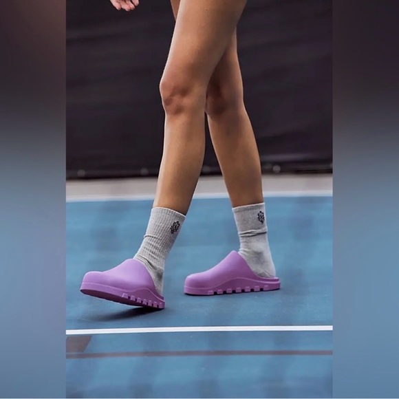 FP Movement Free People Foam Recovery Clogs Purple Slip On Mule EU 40 US 10 - Picture 6 of 8